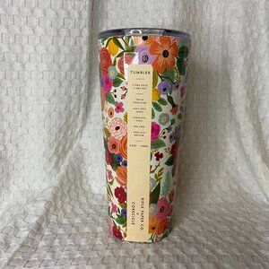 NWT Floral Garden Party Corkcicle x Rifle Paper Co. 24 oz Tumbler